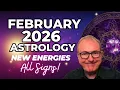 February 2026 Astrology Forecast New Energies All Zodiac Signs