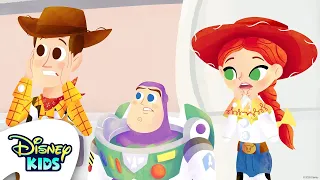 Ritorno a scuola | Toy Story | @DisneyKidsIT