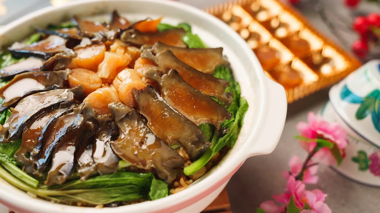 Eight Treasure Abalone Mushroom Claypot Rice - 