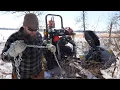 Skidding Logs With the 2038R - Nothing but Problems