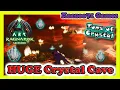 HUGE Crystal Cave Location Ark Ragnarok Ascended Best Crystal Spot