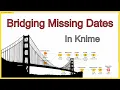 Knime - Bridge Missing Dates