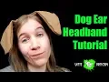 DOG EAR HEADBAND - DIY Halloween Costume Tutorial
