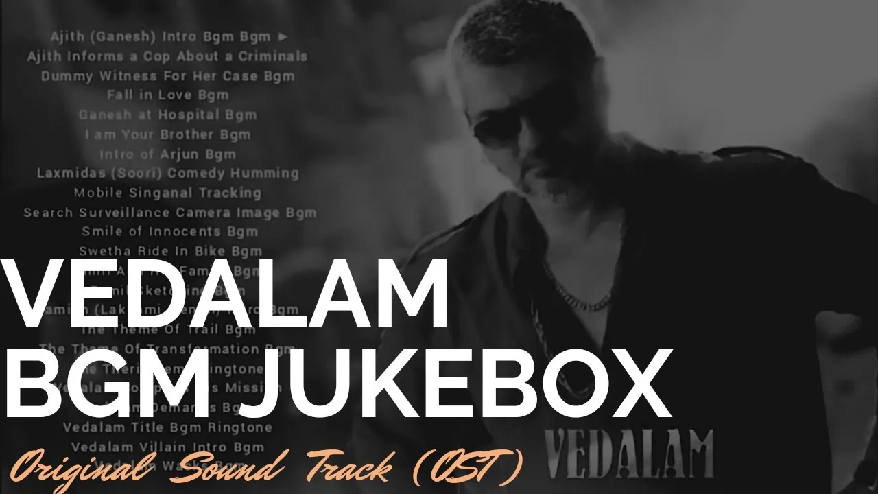 Vedalam - BGM Jukebox | OST | Music director: Anirudh Ravichander