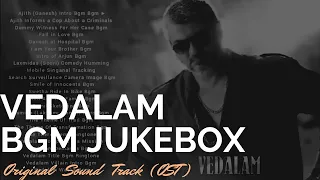 vedalam bgm jukebox ost music director anirudh ravichander