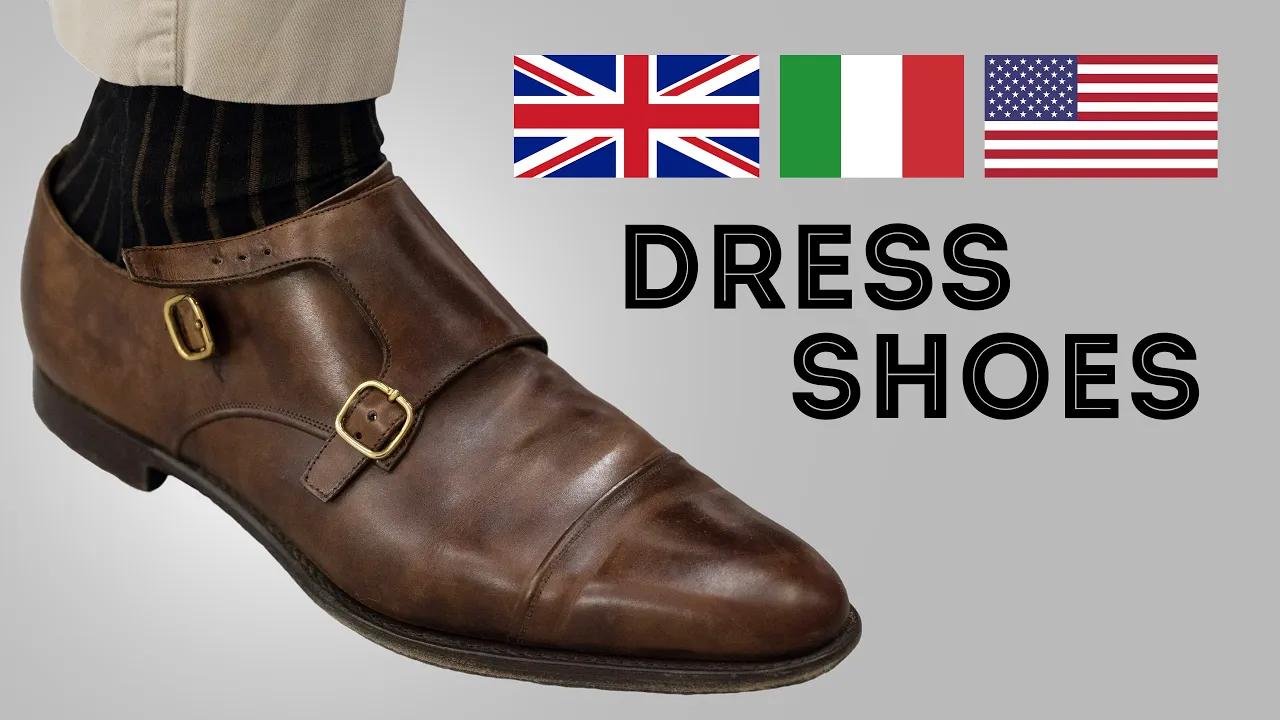 Italian vs. American vs. English Men's Dress Shoes & What Distinguishes Them - Gentleman's Gazette