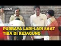 Lagu Di Depan Prabowo, Menkeu Purbaya Lari-Lari Saat Tiba di Kejagung