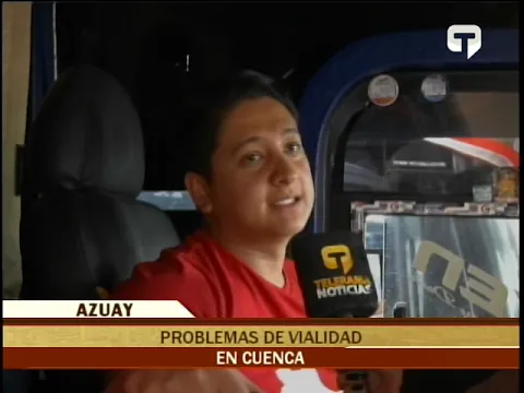 Problema de vialidad en Cuenca