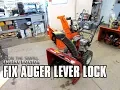 HOW-TO Fix A Snowblower Auger Lever Lock