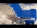 Homevative Folding Backpack Beach Chair