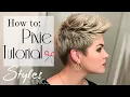How to Style a Pixie Faux Hawk