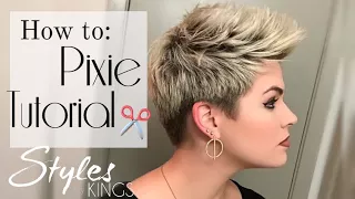 How to Style a Pixie Faux Hawk