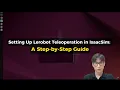 From Zero to Teleop LeRobot SO 101 Isaac Sim Step by Step Guide