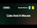 Cats And A Mouse HackerRank Solution Golang