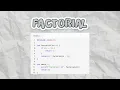 C Programming Recursion Tutorial Countdown Sum Factorial