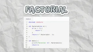 C Programming Recursion Tutorial Countdown Sum Factorial