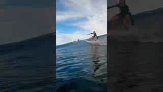 Finding remote untouched surf and reef… amazing 🤩 #sailingfamily #family #sailinglife #adventure