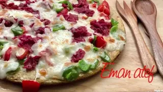 بعد كل اللي انا بديه مفيش شكرا مفيش ميرسي بيتزا صحيه مطبخ ايمان عاطف 