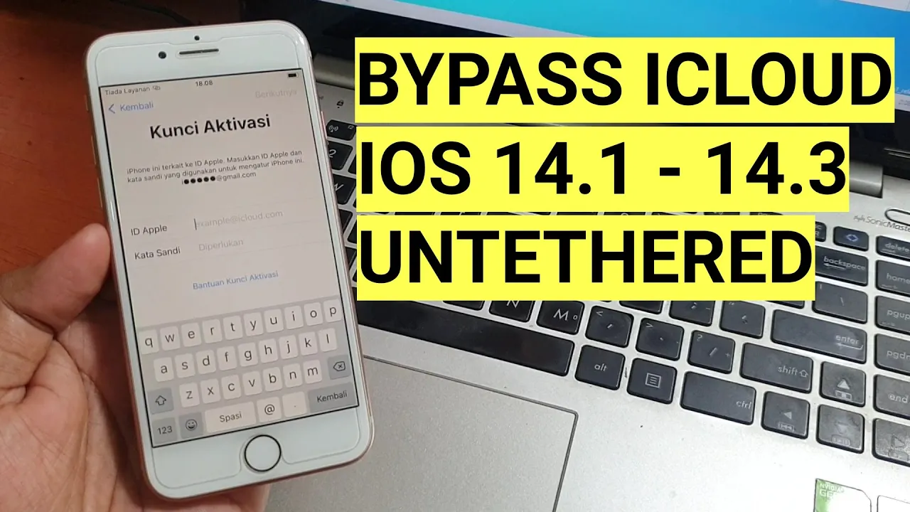 REAL Unlock Icloud Permanent bukan #Bypass | Iphone 5s - 11 Suport Remove Icloud Tanpa Password. 