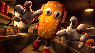 LA MASCOTA de la SANDWICHERÍA me estaba VIGILANDO… | Serve Or Die (COMPLETO)