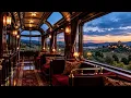 Relaxing Piano Music 🚂 Luxury Train Escape for Relaxation, Work & Study