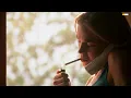 Julie Benz smoking cigarette short clip