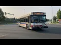 CTA On Board Riding 2006 New Flyer D40LF Bus 1184 on Route 97 Skokie WB Interrupted by Employees