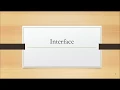What is Interface Interface in PHP OOPS Concept in PHP in Hindi Interface Part 5