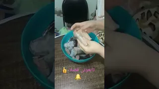 حماتى وطريقتها الجميله فى تنظيف القراميط دندنها