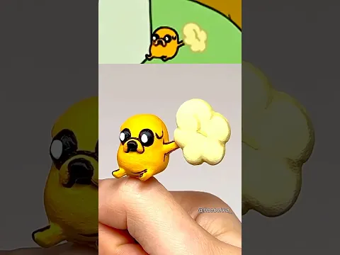 3d펜으로 어드벤처 타임 팝콘만한 제이크 만들기! How to make Adventure time Popcorn Jake!🍿