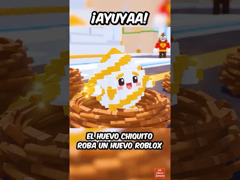 😱 El HUEVO CHIQUITO 🥚 Roba un Huevo Roblox #roblox #robloxedit