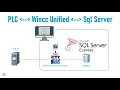 WinCC Unified Installing SQL Server Express and first steps inserting data