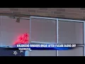 Flying debris breaks window at Washington Walgreens