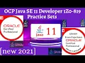 OCP Java SE 11 Developer 1Z0-819 Practice Exams new 2021