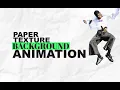 Paper texture background animation tutorial in Adobe After Effects