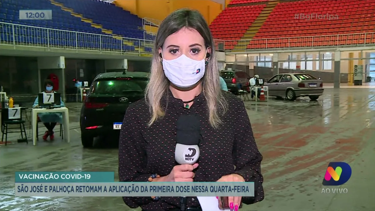 Vacinação Covid-19: São José e Palhoça retomam a aplicação da primeira dose nessa quarta-feira