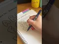 Easy Bubble Letter Tutorial Perfect for bujo cards and notes