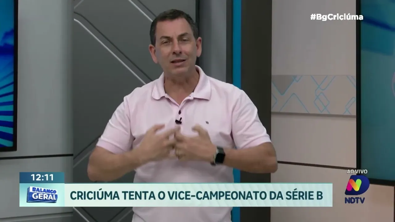 Renato Semensati: Criciúma busca o vice-campeonato da Série B