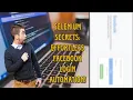 How To Automate Login Functionality Of Facebook Application Automate Script Java Selenium