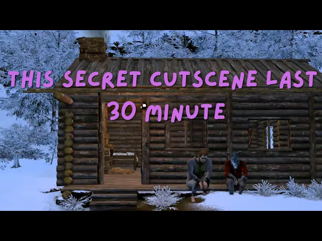 Baby steps - Secret cutscene found