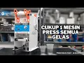 Lagu All-in-1 Semua Ukuran Gelas | CUP SEALER WILLMAN WM-D1 dari Gelas 12oz sampai Jumbo 22oz