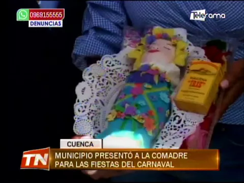 Municipio presentó a la comadre para las fiestas del carnaval
