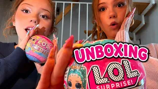 😱 wir öffnen LOL zusammen 💕 #unboxing #vlog #video #lol #spaß #twins #auspackvideo 