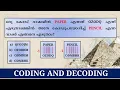 KERALA PSC DEGREE LEVEL PRELIMS Mental Ability CODING and DECODING
