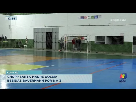 Confira os gols de mais uma rodada da Copa ND de Futsal