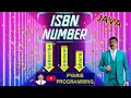 Java ISBN Number Write a program to check whether a given number is ISBN number or not