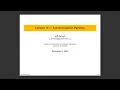 SE 350 Lecture 14 Synchronization Patterns