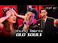 Download Lagu Young Talents with OLD SOULS Blind Auditions on The Voice | Top 10