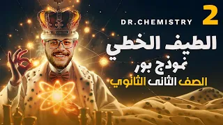 اقوي شرح الدرس الثاني الطيف الخطي و نموذج ذرة بور الصف الثاني الثانوي دفعة 2025 دكتور مصطفي الوكيل 
