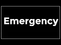 How to say Emergency in Hebrew